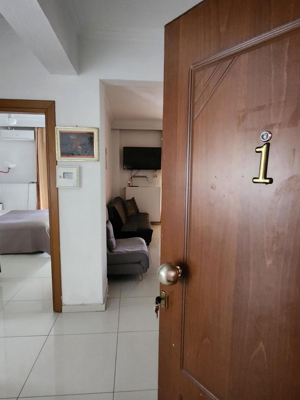 Ferienwohnung 4All Airport 10Min,Sea100M,Free Parking Thessaloniki Exterior foto